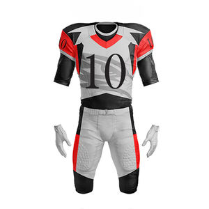 Ensemble de maillot de rugby personnalisé pour hommes et pantalon rembourré avec broderie, ensemble de rugby OEM par sublimation pour hommes - Product Image 4