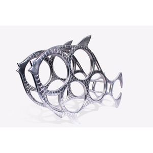 Durable Black Metal 3-Bottle Countertop Wine <b>Rack</b> Modern Space-Saving Horseshoe Design Iron Tabletop Wine Holder Organizer Sale - Product Image 3