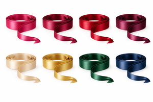 Ruban satiné jaune simple face brillant en polyester de 25 mm de Neelkamal Industries pour emballage cadeau, nœuds de fête, emballage, vente en gros, décoration - Product Image 5