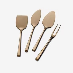 ชุดมีดเสิร์ฟชีสสแตนเลสแบบพิเศษ ชุดอุปกรณ์ตัดชีสสำหรับครัว - Product Image 1