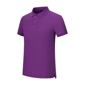 Polo pour homme 100% coton, respirant, à séchage rapide, anti-transpiration, tissu tricoté brodé, tee-shirt décontracté pour le sport - Product Image 5