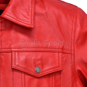 Premium Men's Leather <b>Jacket</b> Stylish Winter Outerwear Classic Fit Durable <b>Biker</b> <b>Jacket</b> for Casual and Formal Wear - Product Image 3