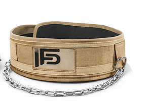 Ceinture de dips en néoprène robuste avec chaîne en acier pour la musculation et l'entraînement en salle de sport – La meilleure ceinture de dips pour les séances d'entraînement en salle - Product Image 2