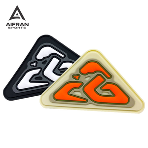 OEM Custom Rubber Logo PVC Patch Durable Waterproof Soft Labels for Apparel <b>Shoes</b> Caps Bulk Supply - Product Image 6