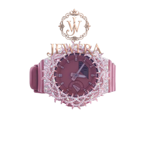 Premium Quality Elegant Mossinate Rubber Diamond <b>Watch</b> Genuine Diamonds <b>for</b> Everyday Wear Available <b>for</b> Export Price - Product Image 3