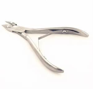 Coupe-ongles professionnel en acier inoxydable, lame droite, pointe acérée, pour doigts d'adultes, style simple - Product Image 1