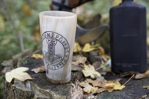 Vaso de Degustación de Whisky de Cuerno de Búfalo Auténtico, Hecho a Mano, Tradicional, para Regalo o Colección - Product Image 6