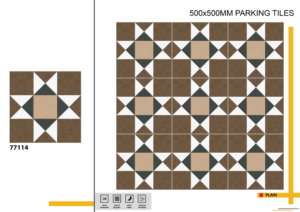 Carreaux de porcelaine industriels haute résistance 20x20 pouces, adaptés aux allées, rampes et applications de revêtement de sol en zone ouverte - Product Image 4