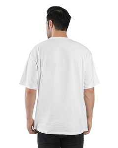 Pre Shrunk Heavy Fabric Plain <b>Tee</b> for Screen Print and Embroidery Professional Grade Mens Oversized T shirt - Product Image 1