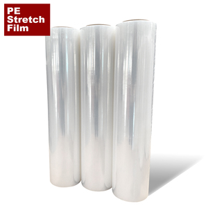 LLDPE Transparent Stretch Film 200m 50cm Moisture Proof Easy-to-Use Protective Soft Packaging <b>Pallets</b> for Many Products Casting - Product Image 1