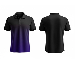 Polo en polyester à sublimation, best-seller – Design léger et respirant pour hommes, femmes et jeunes – Séchage rapide, coupe ajustée, polo actif - Product Image 3