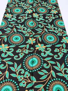 Style éthiopien 100 pour cent coton africain Holland tissu imprimé à la cire pour robes véritable matériel Ankara pour les projets de couture - Product Image 6