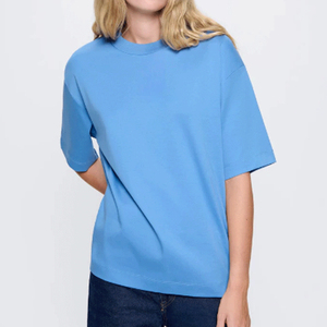 เสื้อยืดสตรีทแวร์ทรงหลวมโอเวอร์ไซส์ ผ้าคอตตอนเทอร์รี่ 100% ขายดี คอกลม ใส่สบาย ระบายอากาศได้ดี เป็นมิตรกับสิ่งแวดล้อม น้ำหนัก 300 กรัม - Product Image 6