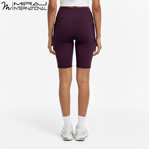 Shorts taille haute et soutien-gorge de sport à maintien élevé, ensemble de sport élastique pour le yoga, la gym, le fitness et l'entraînement quotidien pour femme - Product Image 4