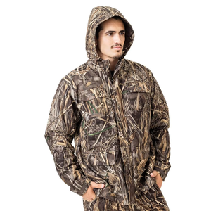 Veste de chasse d'hiver pour homme, respirante, tissée, imperméable, camouflage, résistante au froid, multifonctionnelle, pour le camping dans le désert - Product Image 3