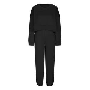 Custom Two Piece Short <b>Set</b> for Women Comfortable Fashion <b>Top</b> and Shorts Wholesale Manufacturer Clothes <b>Sets</b> <b>Crop</b> Shoulder Short - Product Image 2