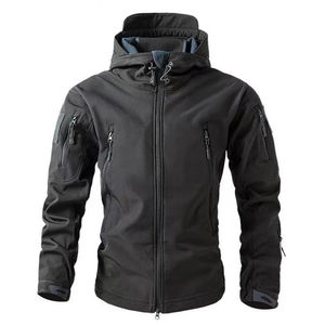 New <b>Men's</b> Customizable <b>Soft</b> <b>Shell</b> Waterproof Breathable Hunting <b>Jacket</b> Plus Size Outdoor Hiking Winter Windproof <b>Jacket</b> - Product Image 1