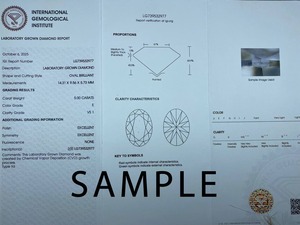 Fournisseur indien, diamant de laboratoire ovale brillant de 5 carats certifié IGI, diamant brut de qualité supérieure pour bijoux, disponible au meilleur prix - Product Image 3