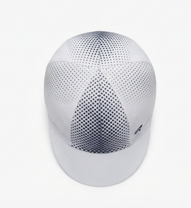 Low MOQ OEM ODM Custom White Breathable Outdoor <b>Hats</b> Sun Protection with Mesh Panel Unisex Sporty Design for Summer Use 56-58CM - Product Image 4