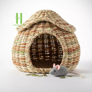Cute Cat Pet <b>Bed</b> Cat Basket <b>Nest</b> Durable Rattan Cat Carrier for Travel Variety of Color and Dimension OEM Design Made in Vietnam - Product Image 6