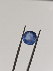Saphir bleu naturel 8,35 ct, pierre précieuse ronde pour bagues de fiançailles et bijoux fins au meilleur prix - Product Image 3
