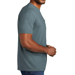 Camisetas de Hombre Color Gris, Manga Corta, Material de Algodón y Poliéster, Tejido Transpirable, Ropa Casual de Verano - Product Image 4
