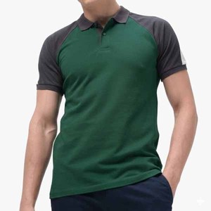 <b>Men's</b> <b>Green</b> Color Short Sleeve Polyester/Cotton Knitted <b>Polo</b> <b>Shirt</b> Casual High Quality Breathable <b>Men</b> <b>Polo</b> <b>Shirt</b> Custom Design - Product Image 1