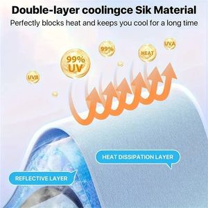 2025 U.S. aggiornamento generale tessuto a 10 strati pieghevole 55x31.5 pollici UV blocco parasole parasole antigraffio parasole auto parasole - Product Image 5