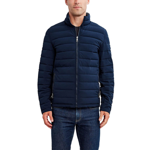 Wholesale Price New Design Men's <b>Winter</b> <b>Quilted</b> Puffer Jacket Windbreaker With Hooded Puffer Jacket for Men's - Product Image 1