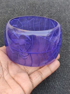 Juego de Brazaletes de Resina de Estilo Antiguo, Tamaño Personalizado, Hechos a Mano, Artesanía de Alta Calidad, Brazaletes de Resina para Mujeres y Niñas, Precio Bajo - Product Image 2