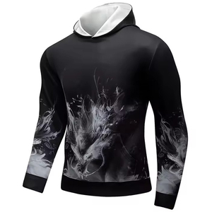 Sweat-shirts à capuche de haute qualité 100% polyester, pull oversize vierge pour sublimation, sweats à capuche pour hommes pour impression DIY - Product Image 6
