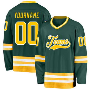 Maillot de hockey sur glace pour homme adulte, best-seller, 100% polyester, écologique, respirant, séchage rapide, durable - Product Image 2