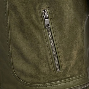 Chaqueta de Motociclista de Cuero Genuino para Hombre de la Mejor Calidad, Nueva Colección de Invierno, Chaquetas de Motocicleta con Protecciones Desmontables Personalizadas - Product Image 5