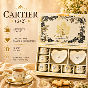 Juego de Té Floral de Lujo en Caja de Regalo, Tetera de 6 Tazas, Juego de Té de Cerámica y Plástico en Caja, Logotipo Personalizado Serigrafiado, Artículos Promocionales para Bebidas - Product Image 2