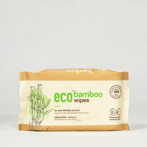 Toallitas Húmedas de Bambú, 20 Hojas, Biodegradables, Ecológicas, Toallitas de Limpieza Naturales, Tamaño de Viaje, de Vietnam - Product Image 5