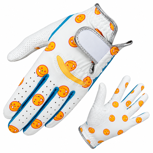 Guantes de Golf de Cuero Cabretta de Alta Calidad con Agarre Suave y Material Transpirable, Diseño Personalizado para Hombre - Product Image 2