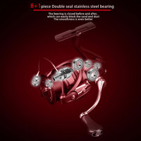 Reel Baitcasting Takuma P1+ 8+1 Bantalan Bola Sistem Drag Kuat Kapasitas Multi-Line Reel Lemparan Jauh Halus Tangan Kiri