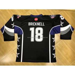 Maillot de hockey sur glace personnalisé pour adultes, impression par transfert thermique, design de logo Capitals, 100% polyester, séchage rapide, respirant - Product Image 4