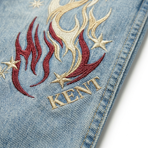 Pantalones Vaqueros de Mezclilla Deslavada de 13 Oz para Hombre, Estilo Vintage, de Tela Gruesa, para Streetwear, Proveedor Mayorista OEM ODM Personalizado - Product Image 5