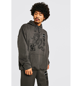 Sudadera con capucha y cordón elástico para hombre, ropa deportiva masculina de marca personalizada, jersey de chándal con capucha y bolsillo tipo canguro - Product Image 5