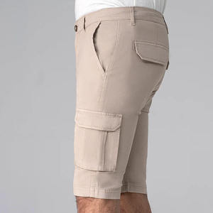 <b>Men's</b> 100% Cotton Summer Vintage <b>Camo</b> <b>Cargo</b> Overalls Eco-Friendly Quick Dry Breathable High Waist Washed Patchwork Shorts - Product Image 3