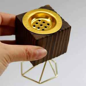 Quemador de Incienso de Madera de Primera Calidad, Porta Incienso Aromático de Madera de la Mejor Calidad, Hecho a Mano en India, Decoración para el Hogar - Product Image 1