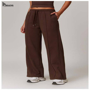 Conjunto de Sudadera con Capucha y Pantalones Deportivos Extra Grandes para Mujer de Alta Calidad – Sudadera Juvenil con Logotipo Personalizado, Conjunto Deportivo de 2 Piezas - Product Image 2