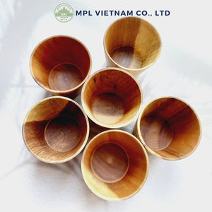 Taza de Madera de Acacia Estilo Bohemio Vintage OEM con Logotipo Personalizado, Ecológica, de Alta Calidad, Hecha en Vietnam - Regalo para Amantes del Vino - Product Image 2