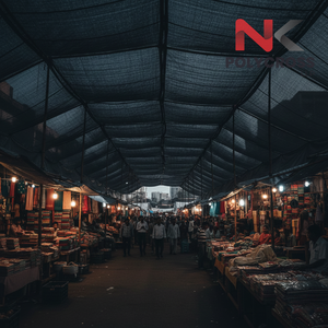 Lona Impermeable Resistente para Mercado, Lona de Tela para Mercado de Tamaño Personalizado, Fabricante de Lonas para Cubrir Puestos al Aire Libre - Product Image 4