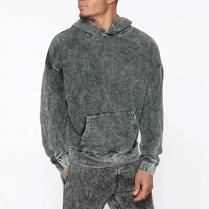 Survêtement personnalisé délavé à l'acide OEM/ODM – Qualité supérieure, prix usine, design sur mesure, vêtements streetwear doux et confortables - Product Image 2