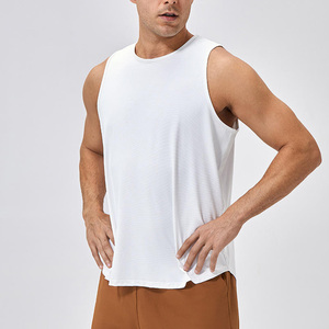 Premium Men’s Gym Tank Top Quick Dry <b>Running</b> <b>Singlet</b> Custom Logo Sleeveless Fitness Workout Muscle Bodybuilding Sportswear - Product Image 1