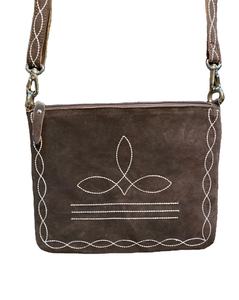 Bolso Cruzado Bohemio 2025 para Mujer, Personalizado, de Cuero Vacuno Negro, Ecológico, con Cierre de Cremallera, para Viajes de Invierno/Otoño/Primavera/Verano - Product Image 1