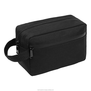 Custom Logo Portable Cosmetic <b>Bag</b> Cotton Nonwoven <b>Makeup</b> <b>Bag</b> with Zipper Fashion Travel Toiletry <b>Bags</b> Vietnam Manufacturer - Product Image 4