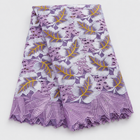 Tissu en dentelle suisse africaine sur mesure, tissu brodé, tissu en dentelle perlée, tissu en dentelle filet pour les acheteurs de mode internationaux en gros